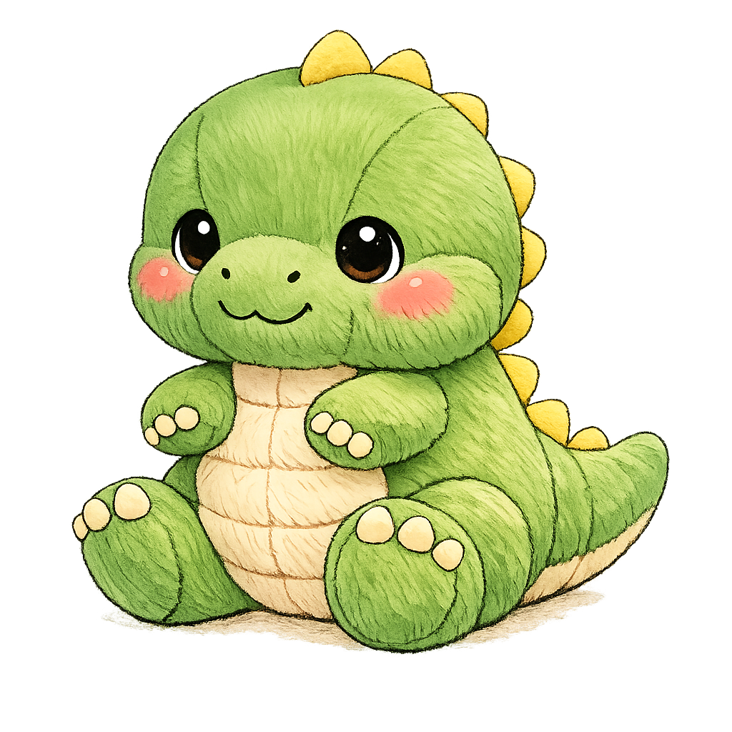 Dinosaur plushy png