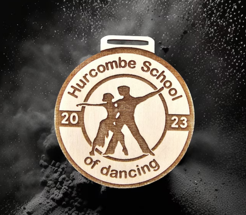 Wood medals, sport medals, environmentally friendly medals, personalised birthday medals, personalised medals