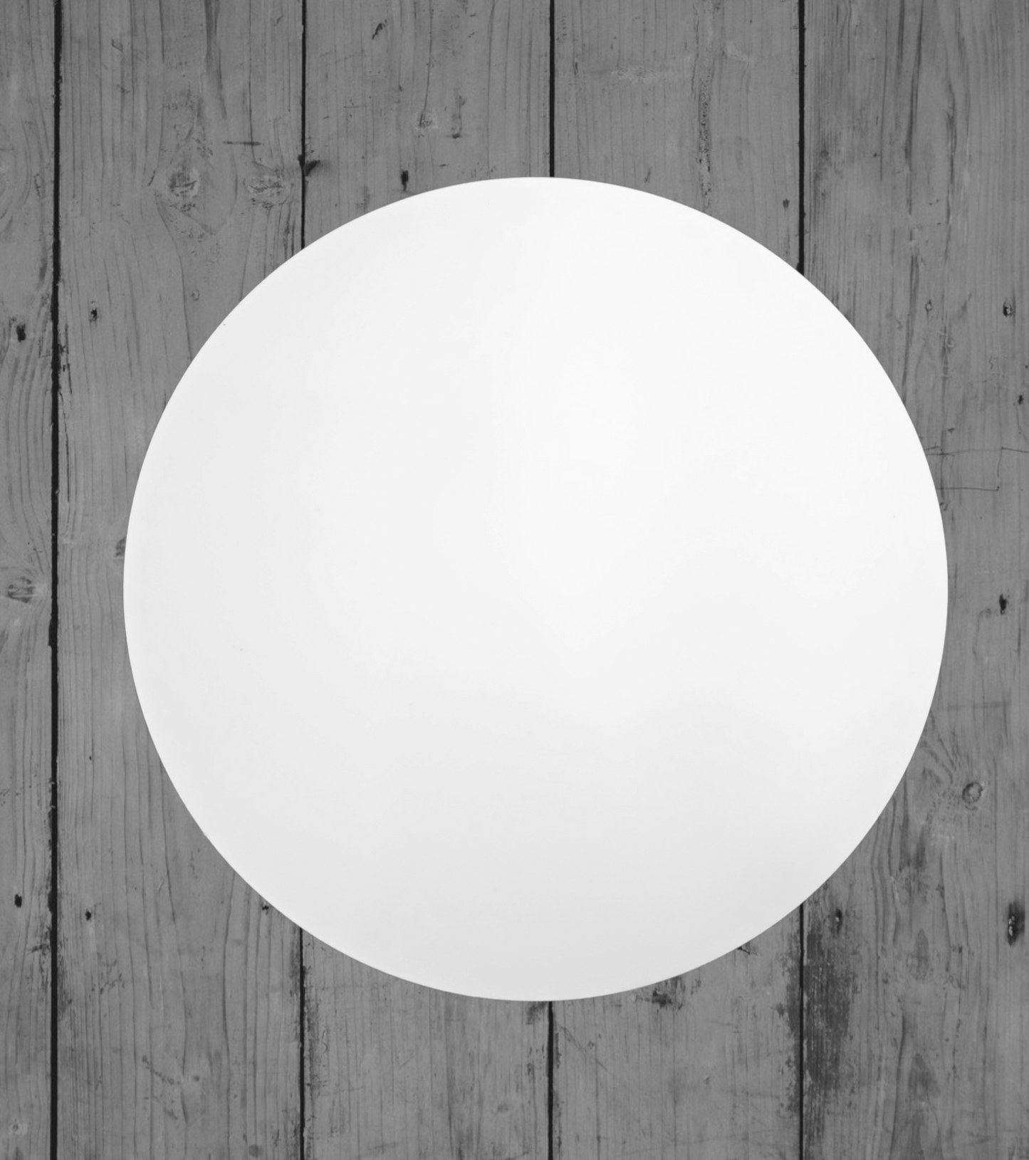 9" acrylic circle