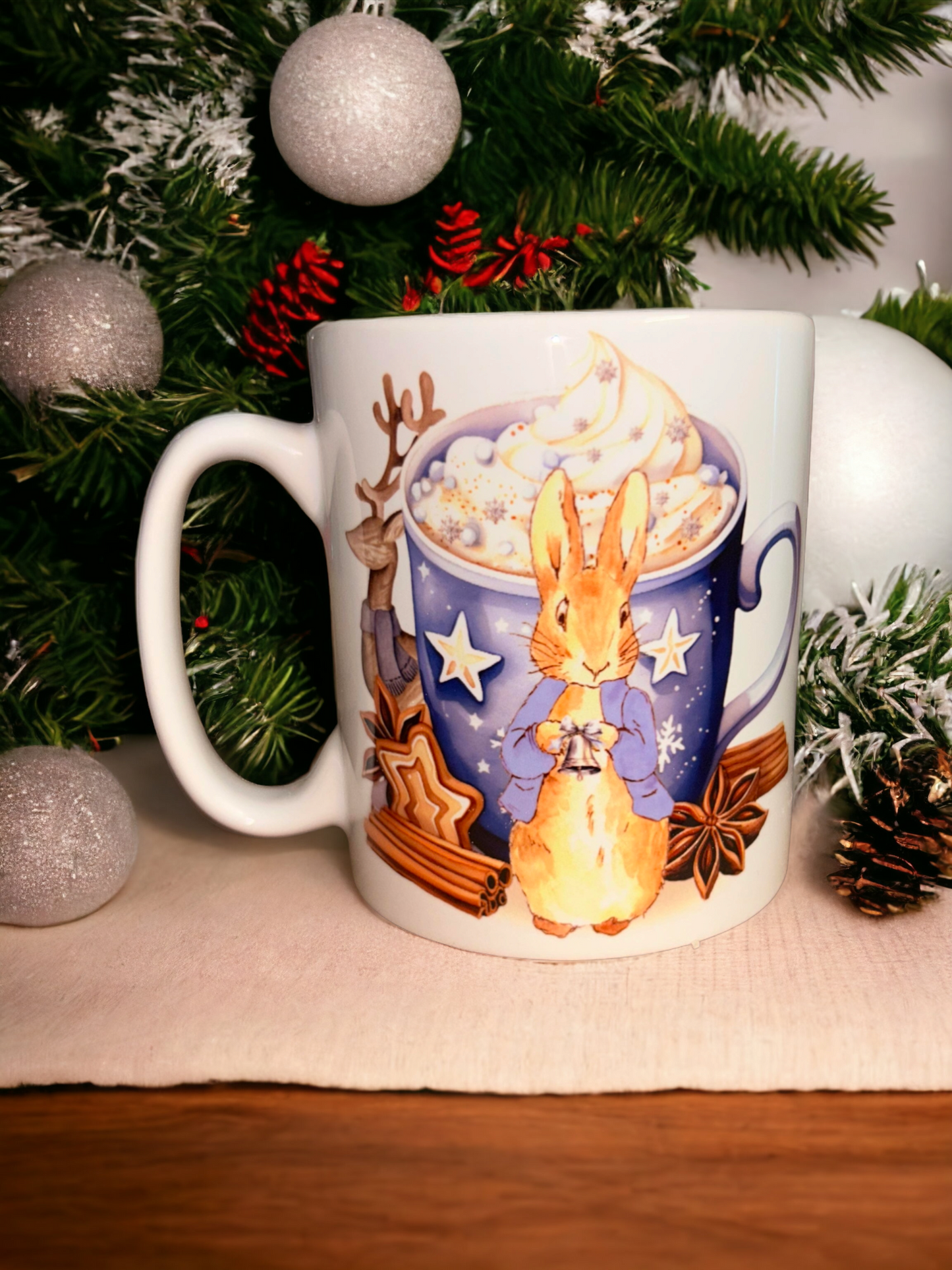 Peter rabbit hot chocolate mug
