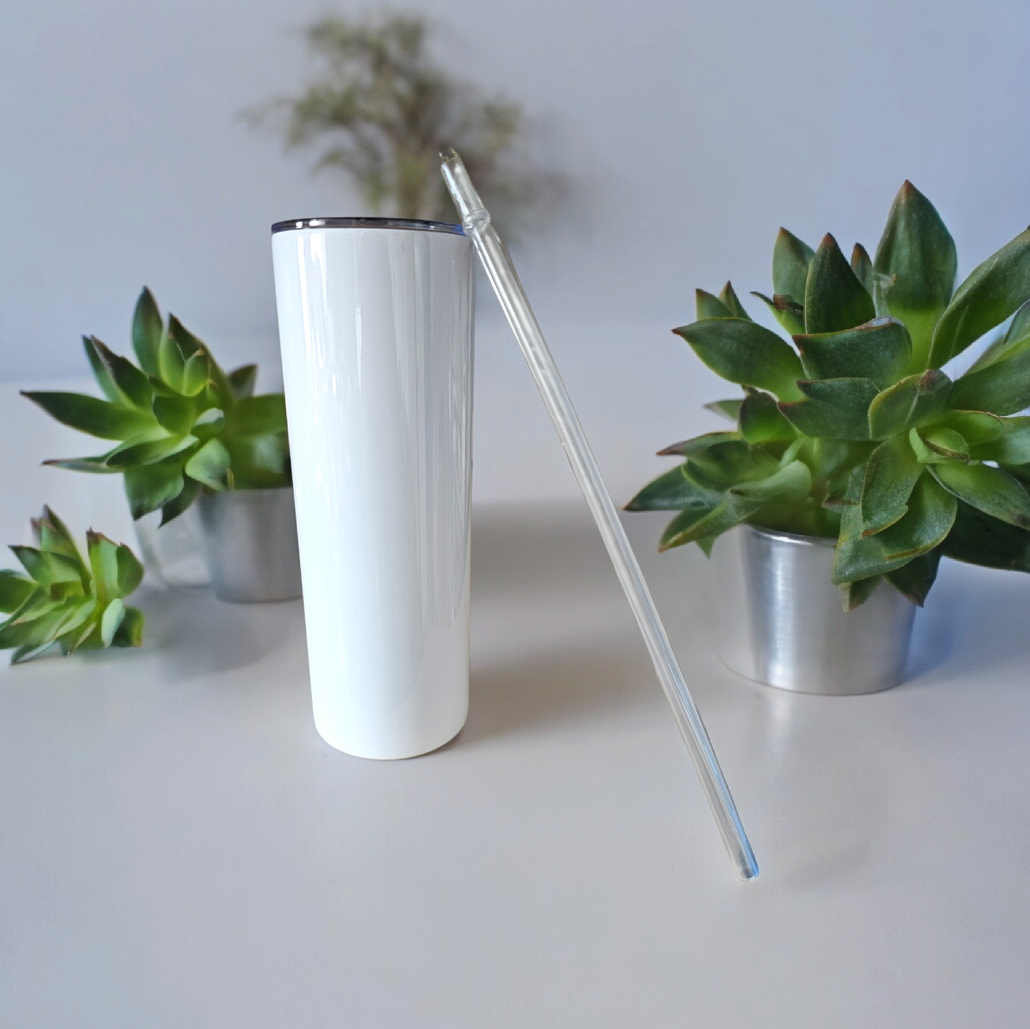 20oz sublimation tumbler with straw