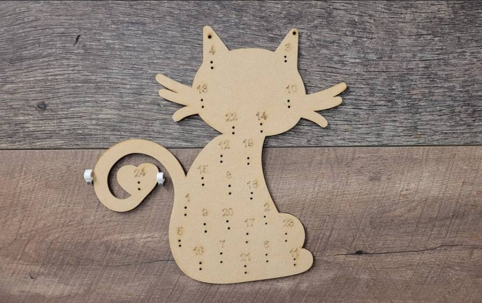 Cat and dog advent blanks