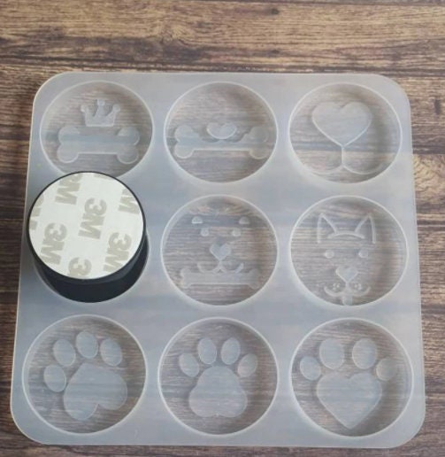 Animal phone grip mould