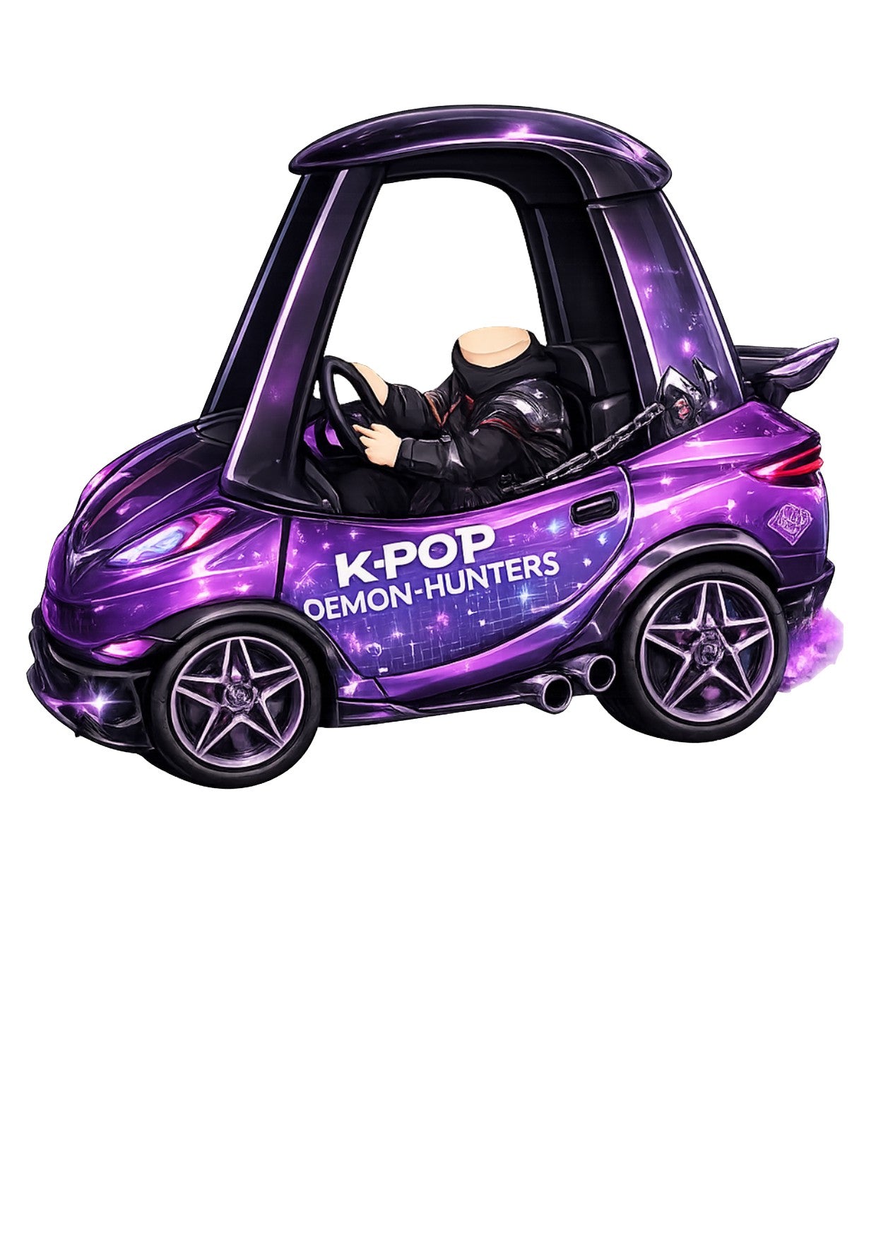 KPOP toy car editable digital png