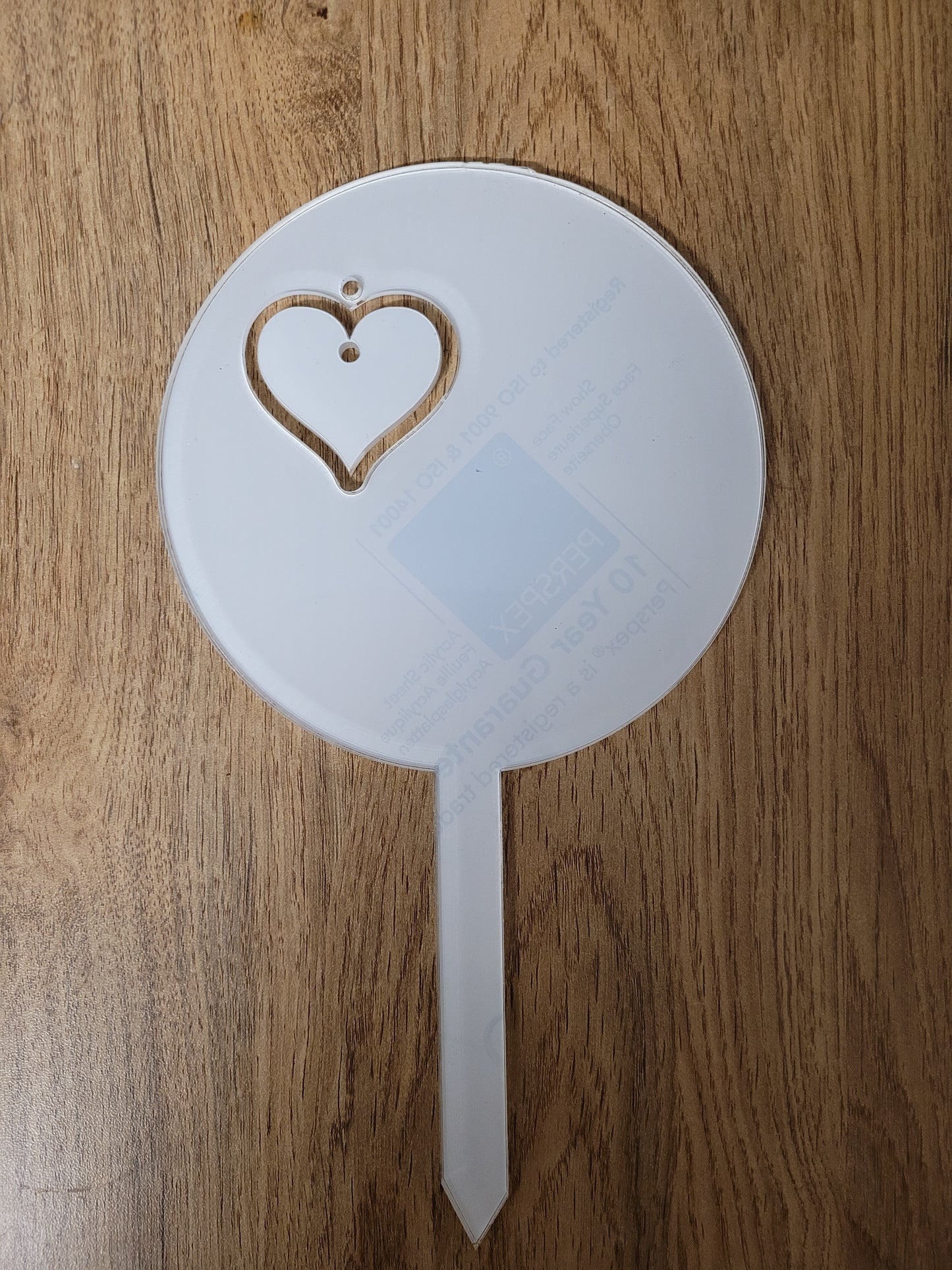 Acryic grave marker blanks