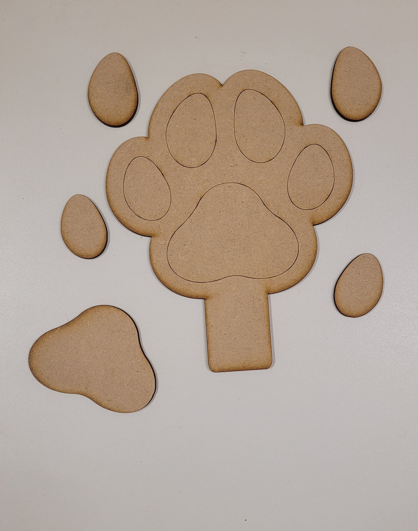 Dog Paw lead holder blanks