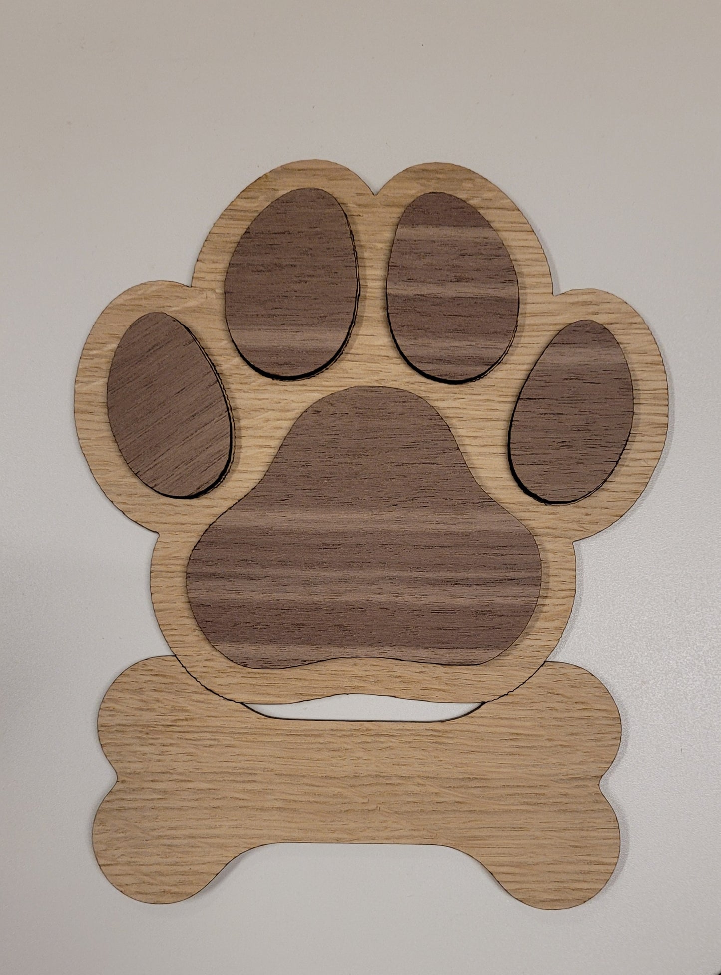Dog Paw lead holder blanks