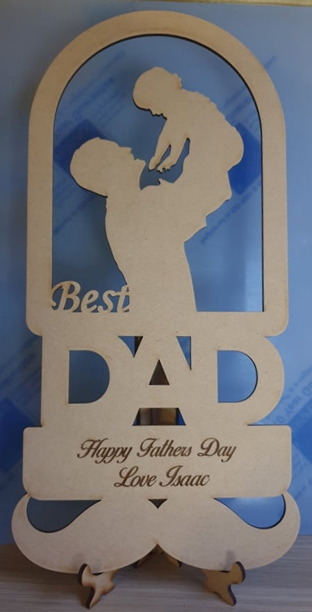 Fathers Day Plaque Blank