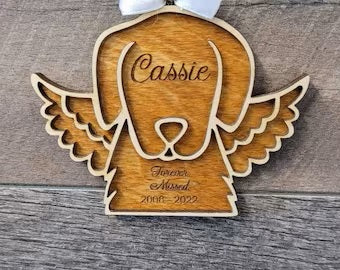 Pet memorial decoration, pet memorial orniment, pet keepsake
