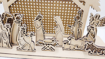 Nativity scene blanks