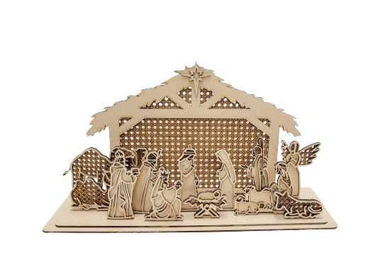Nativity scene blanks