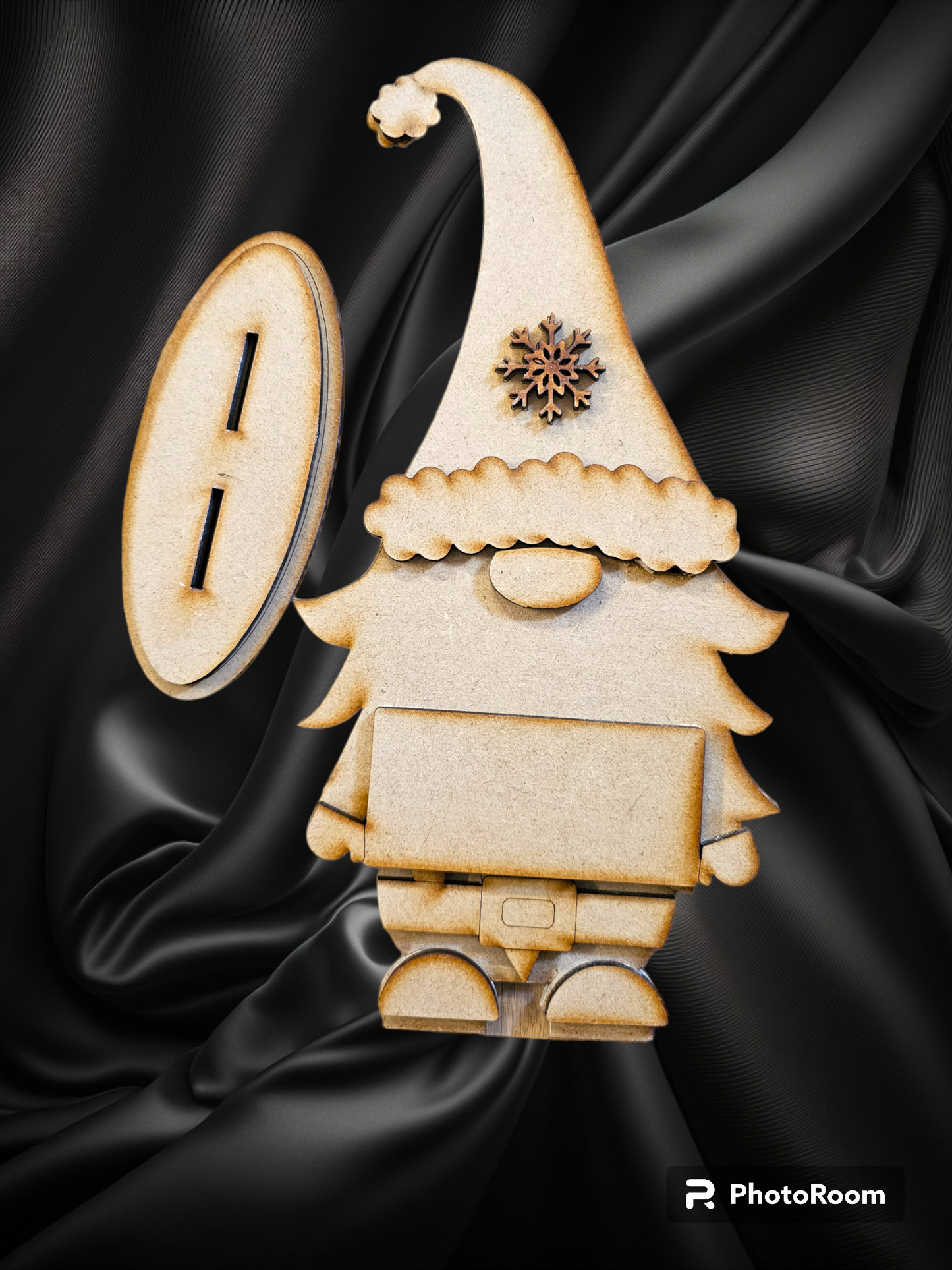 Mr & Mrs Christmas gnome set, mdf blank