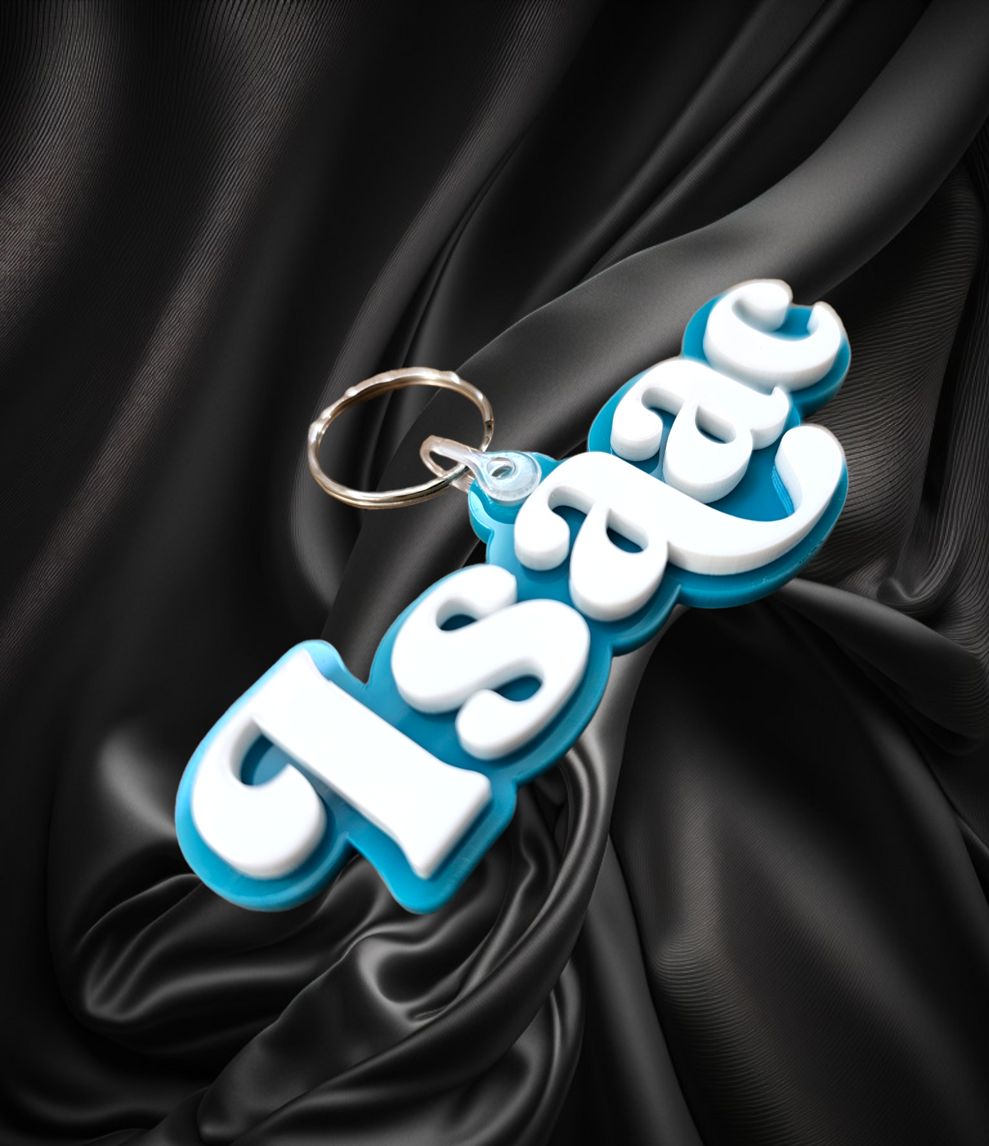 Personalised childrens door plaque and keyring set