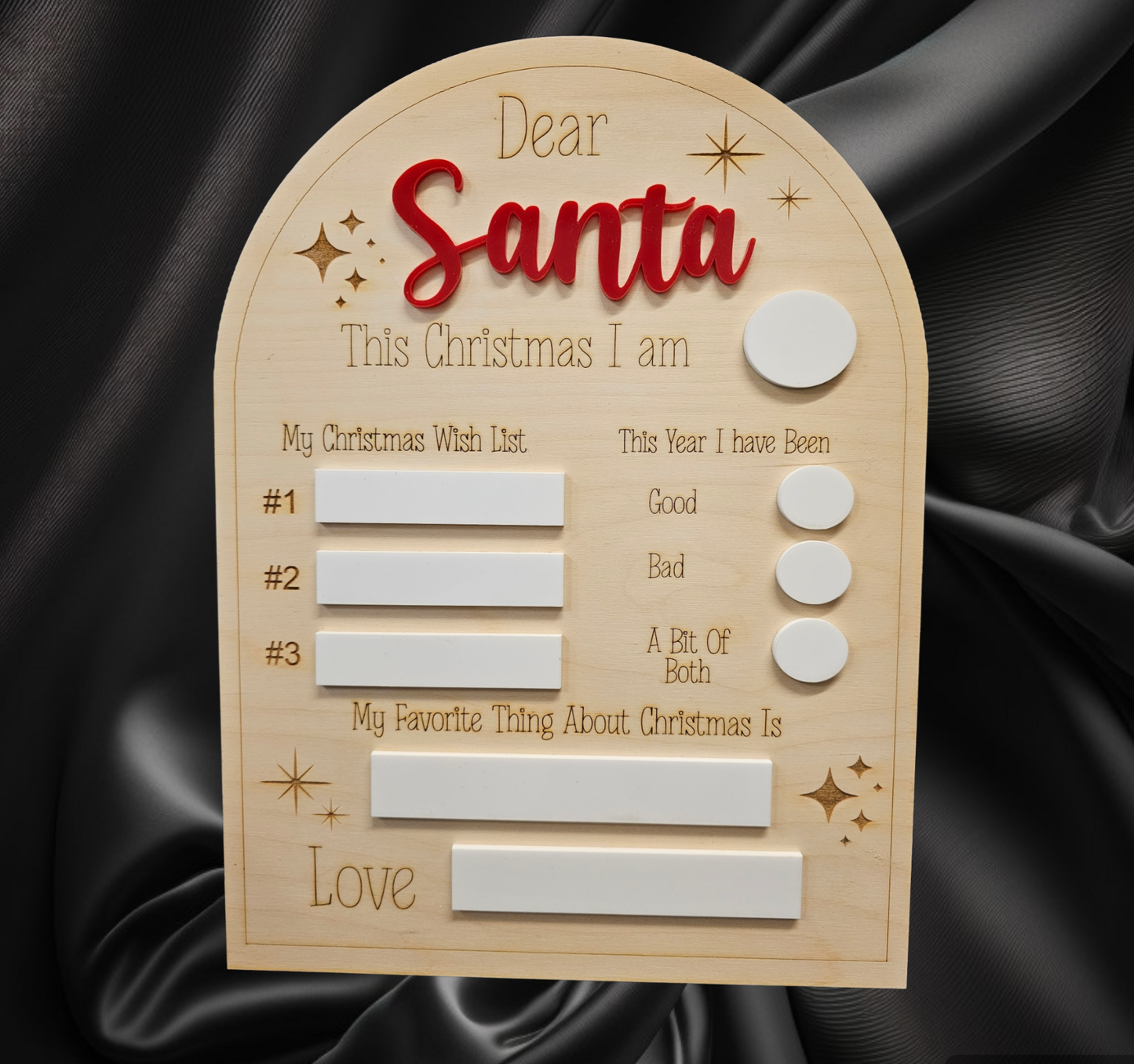 Letter to santa board