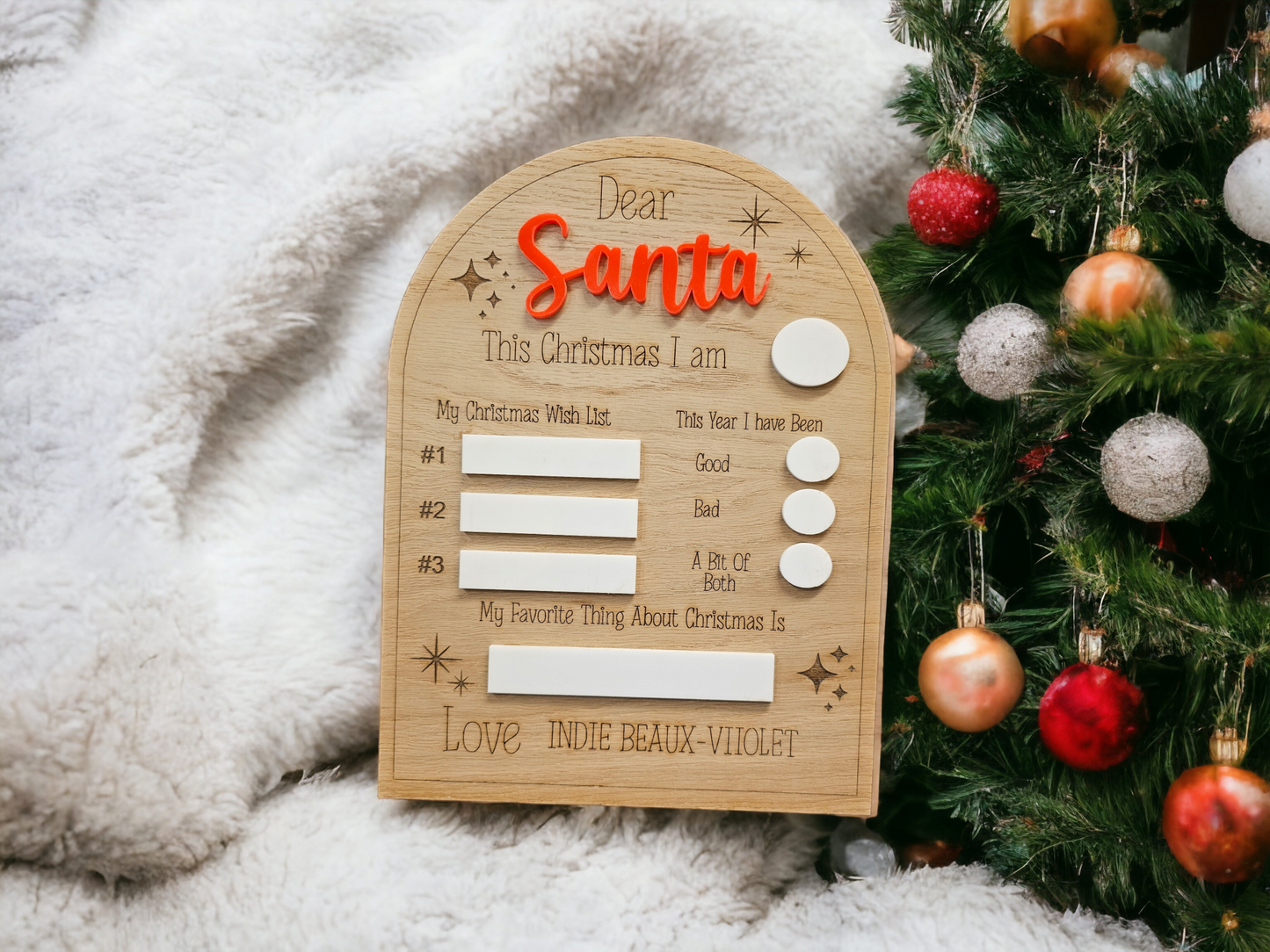 Letter to santa board, santa board, reusable santa board