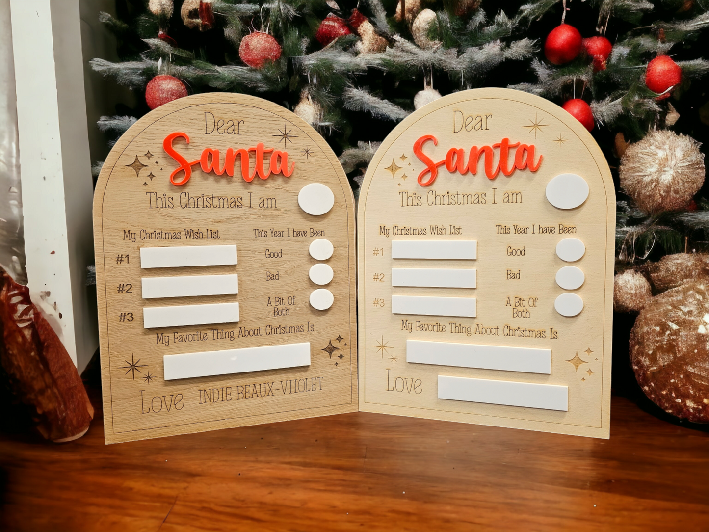 Letter to santa board, santa board, reusable santa board