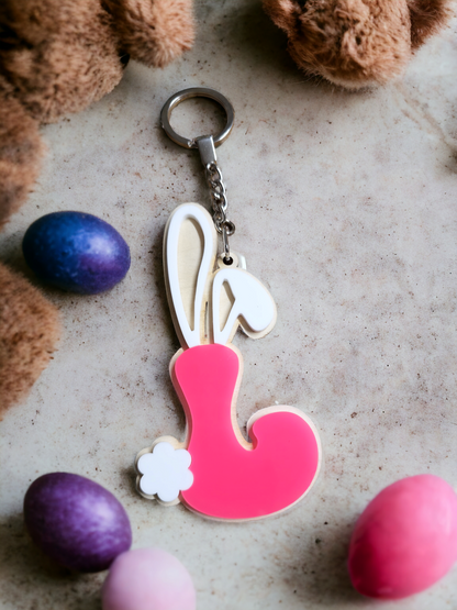 Bunny initial keyring