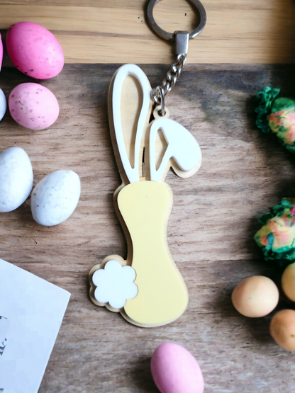 Bunny initial keyring
