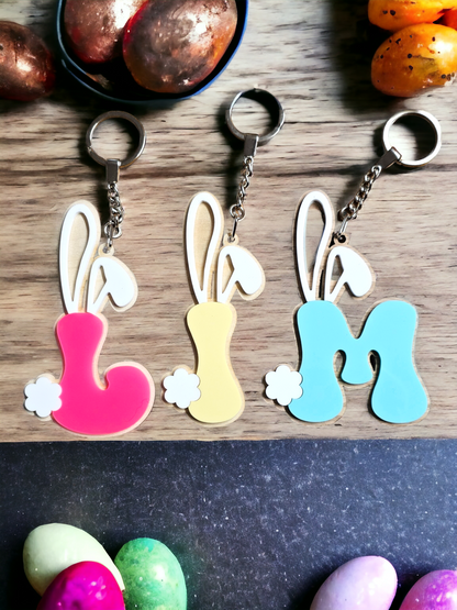 Bunny initial keyring