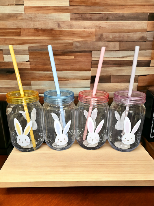 Bunny Mason Jars