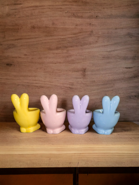 Bunny egg cup blanks