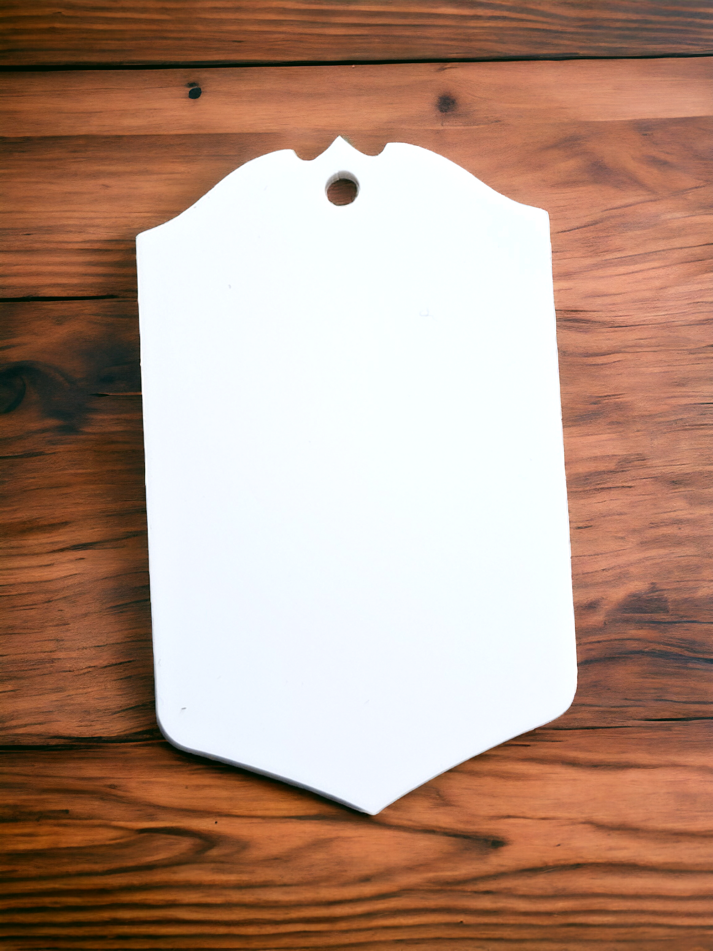 Football shield shape keyring acrylic blank with svg