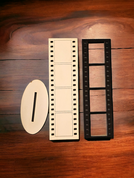 Negative photo frame sublimation blank