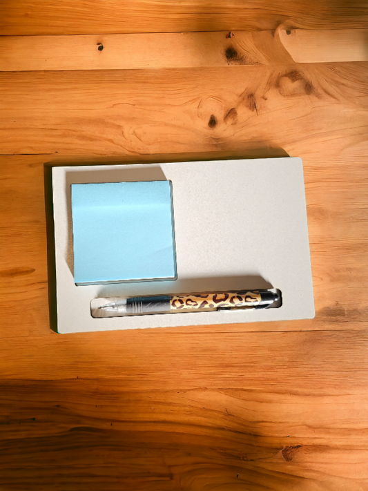 Sticky note and pen holder, blank suitable for sublimation