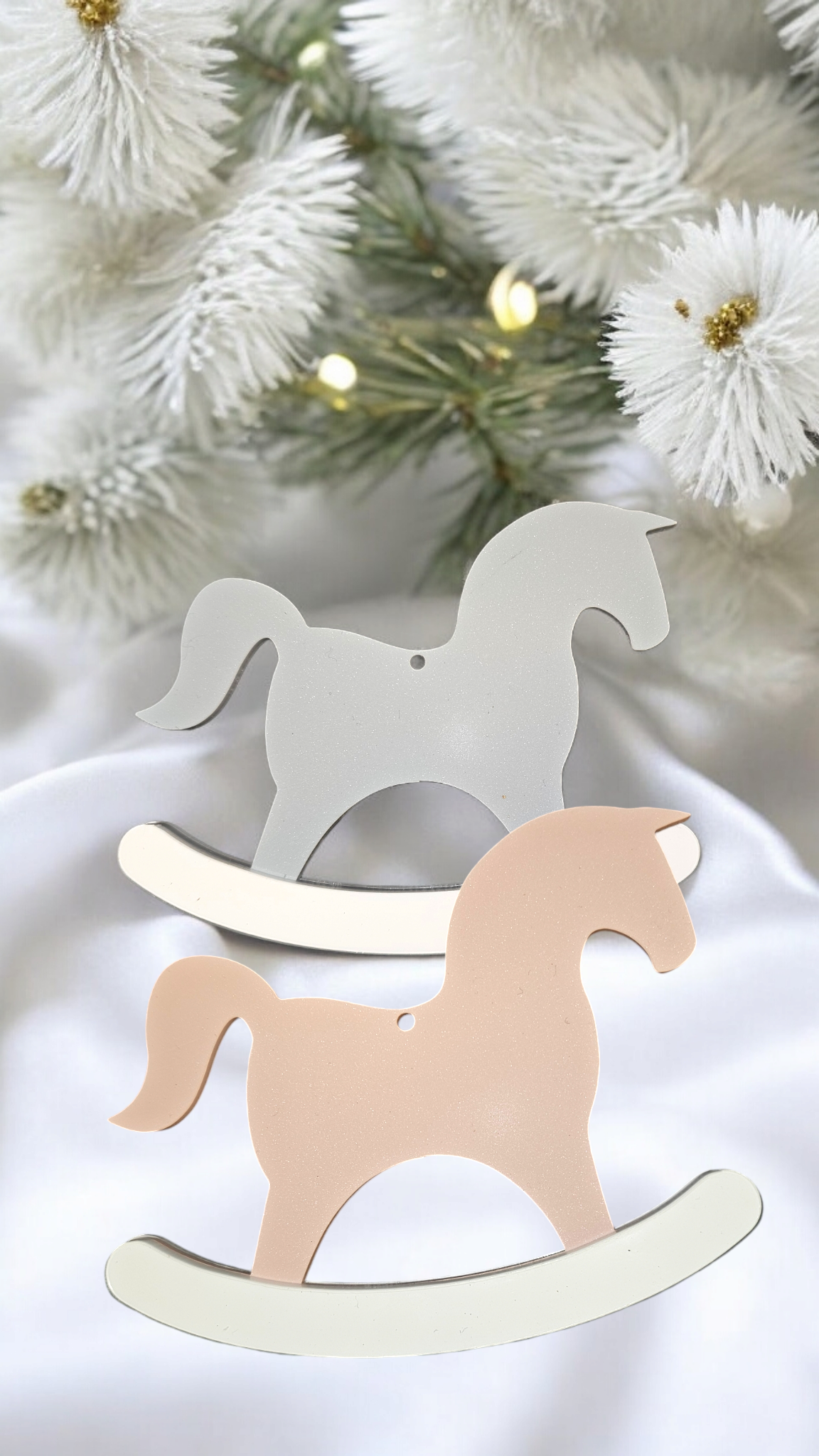 Acrylic rocking horses blank – The snappy laser cut shop