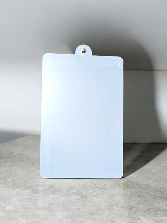 Polaroid sublimation coated acrylic 9x6