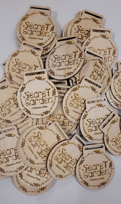Wood medals, sport medals, environmentally friendly medals, sporting goods, personalised medals,  sustainable medals, regatta, hockey