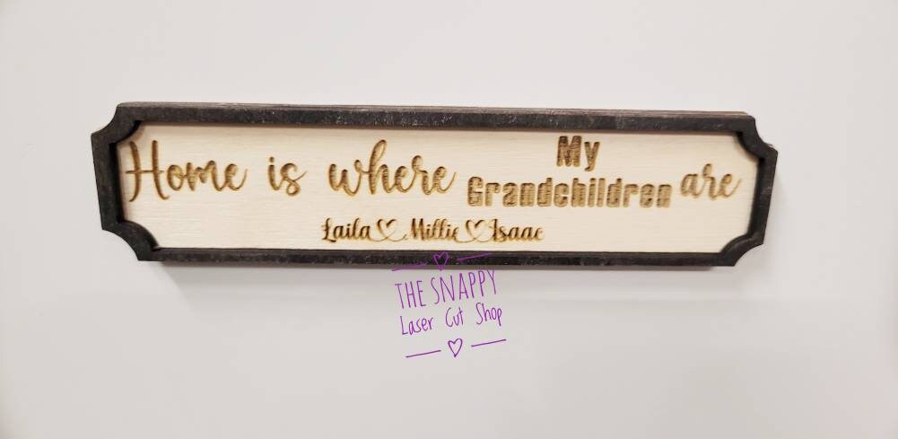 Personalised mother's day gift, personalised fridge magnet, home us where frame, street sign, personalised frame, gift for mum, gift for dad