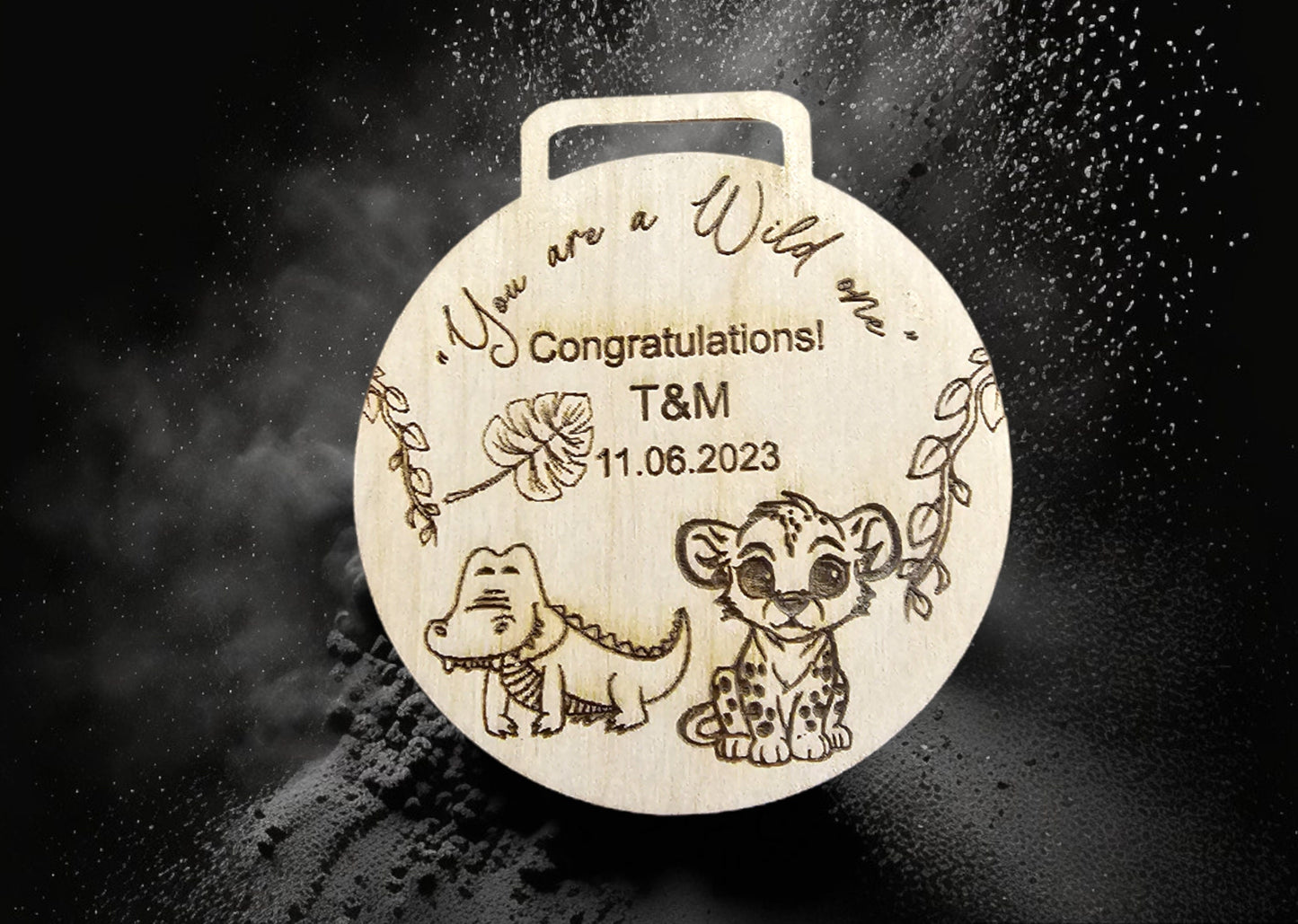 Wood medals, sport medals, environmentally friendly medals, sporting goods, personalised medals,  sustainable medals, regatta, hockey