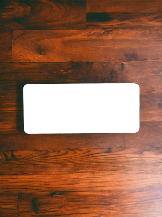 Name badge acrylic blanks, pack of 10, sublimation blanks, acrylic badges,76mm x 32mm, cast acrylic