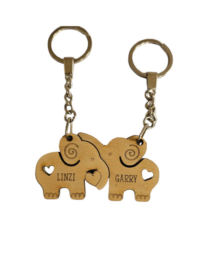Couple keyring, mothers day keyring, cute animal, personalised gift, mothers day, fathers day, bag charm