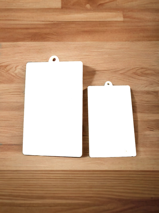 mobile phone acrylic key ring blanks, sublimation blanks, pack of 10, vinyl blanks, cast acrylic