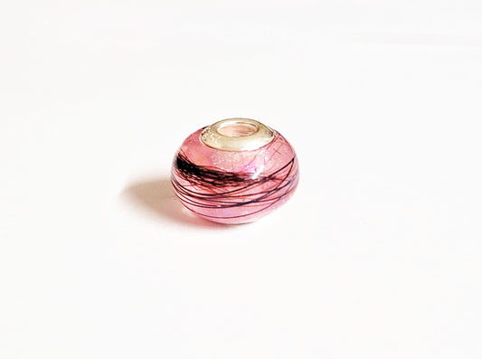 memorial bead, charm bead for horse hair, pet fur, cremation ashes, memorial jewellery,