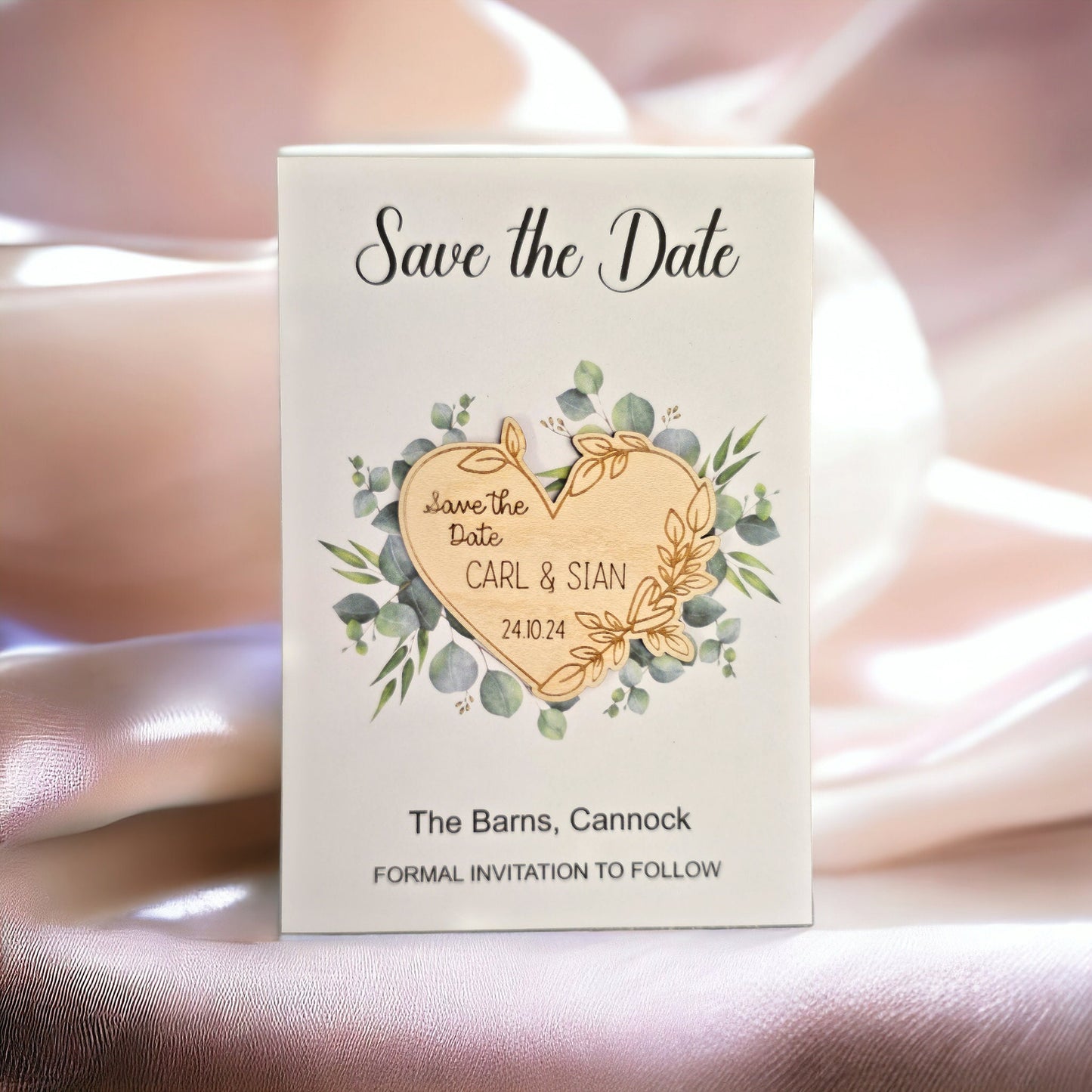 save the date magnets, personalised wedding stationery, save the date card with magnet, wedding keepsake, floral botanical wedding, modern