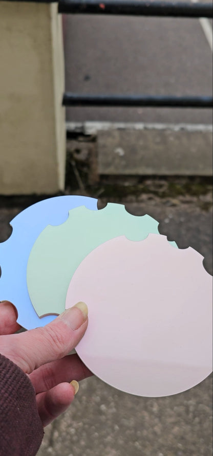 iridescent acrylic nailfies, nailfie blanks, sublimation blanks, vinyl blanks, nail technician blanks