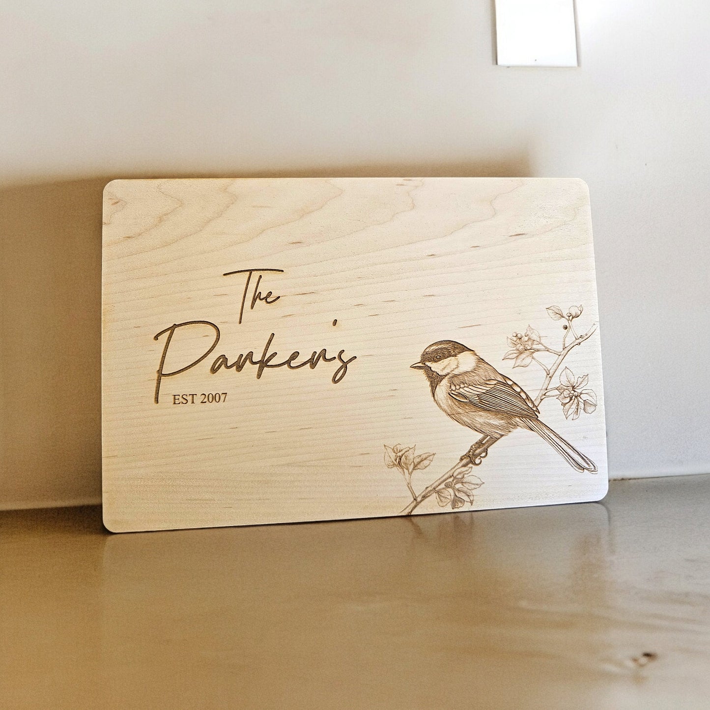Personalised Animal placemat, wooden engraved placements, wedding gift, Christmas gift, maple placements, rustic, placemat and coaster set