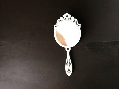 acrylic padle mirror blanks, sublimation blanks, uvdtf blanks, vinyl blanks, beauty props, aesthetics props, cast acrylic