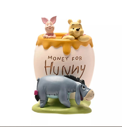Disney Winnie the Pooh Money Box – Eeyore & Piglet “Money for Hunny” Savings Bank