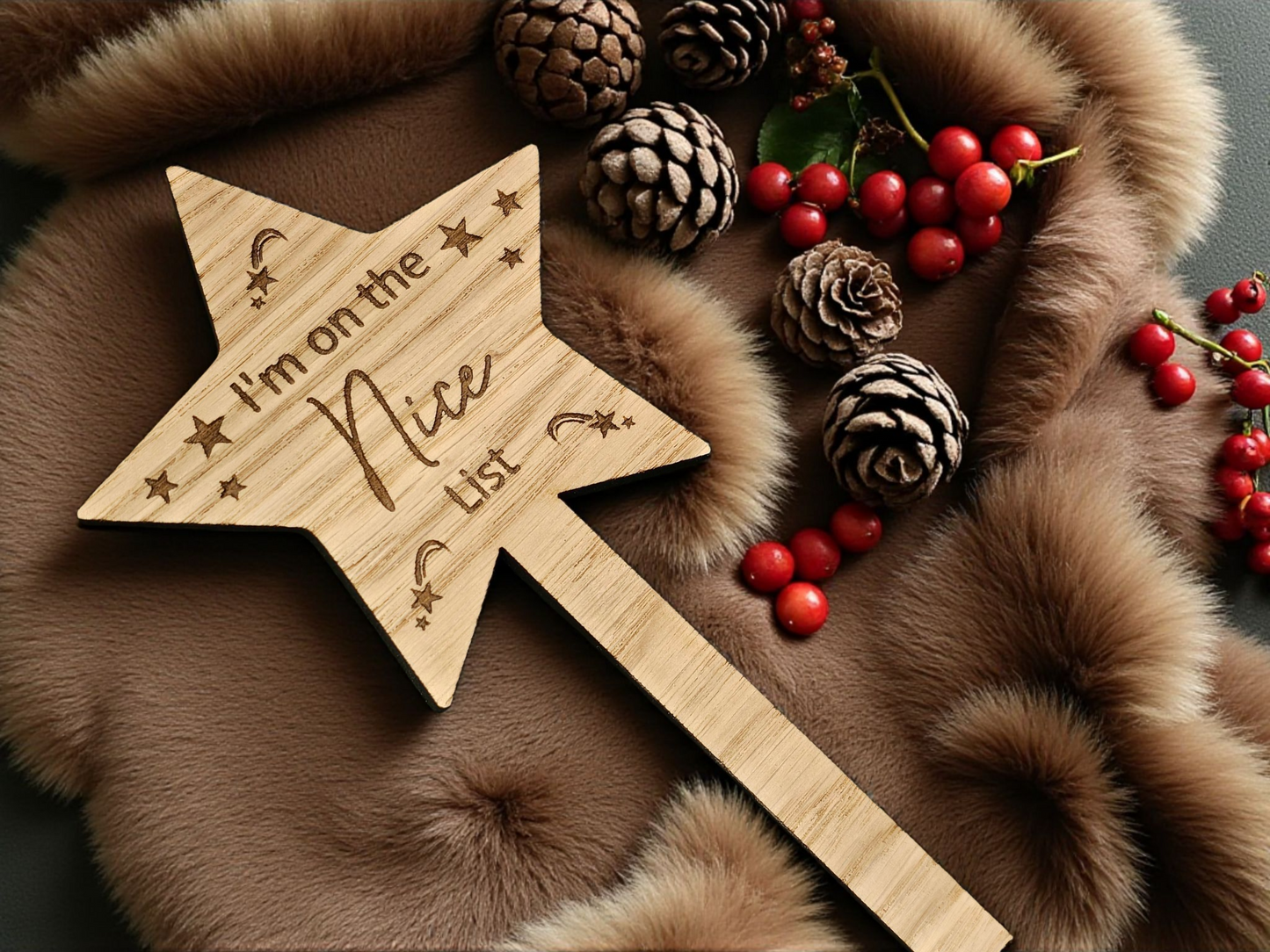 Nice list wooden wand