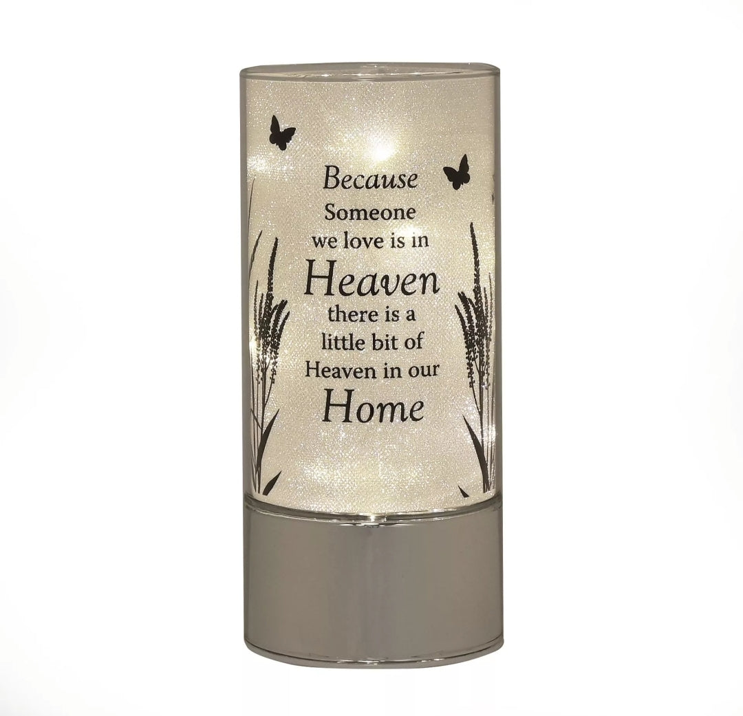 Memorial LED Light – Mum, Dad, Husband & Loved One Remembrance Lamp | Bereavement Sympathy Gift