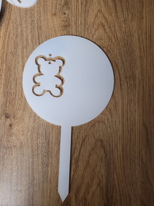 Acryic grave marker blanks