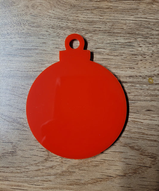 10cm blank bauble
