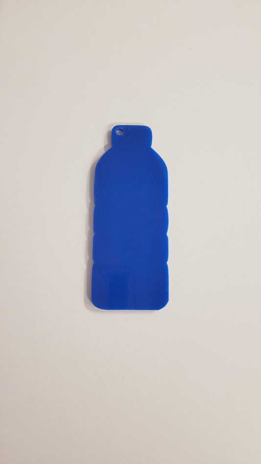 Acrylic bottle keyring blank
