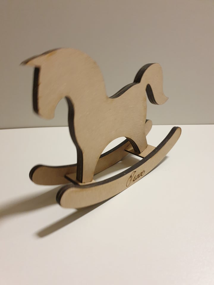 Rocking horse blank