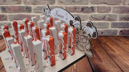 Personalised chocolate coin advent calendar