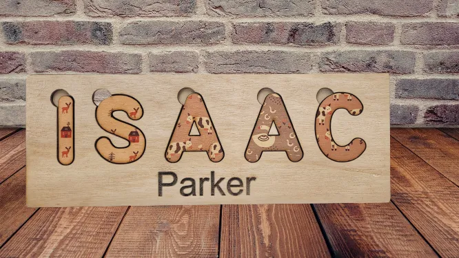 Personalised jigsaw, child's jigsaw, personalised gift, first birthday, first Christmas, keepsake gift